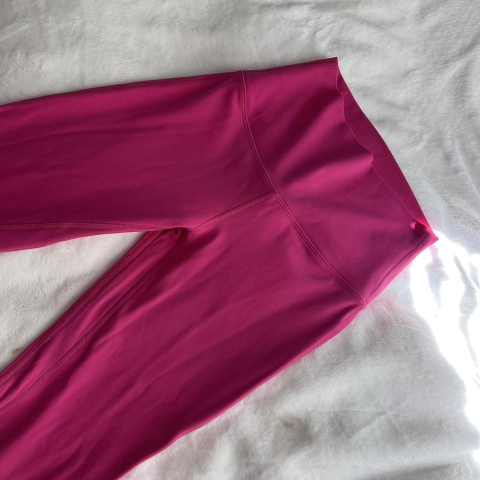 Lululemon high rise leggings in sonic pink🩷 I Depop