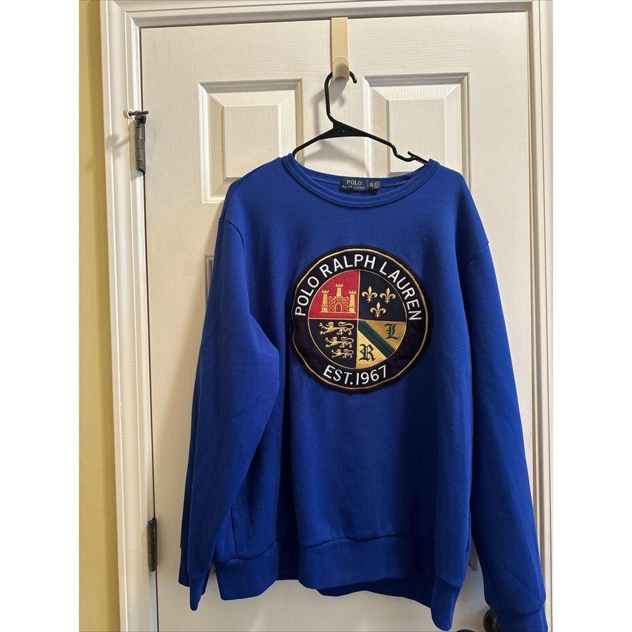 Polo ralph lauren crest sweatshirt best sale