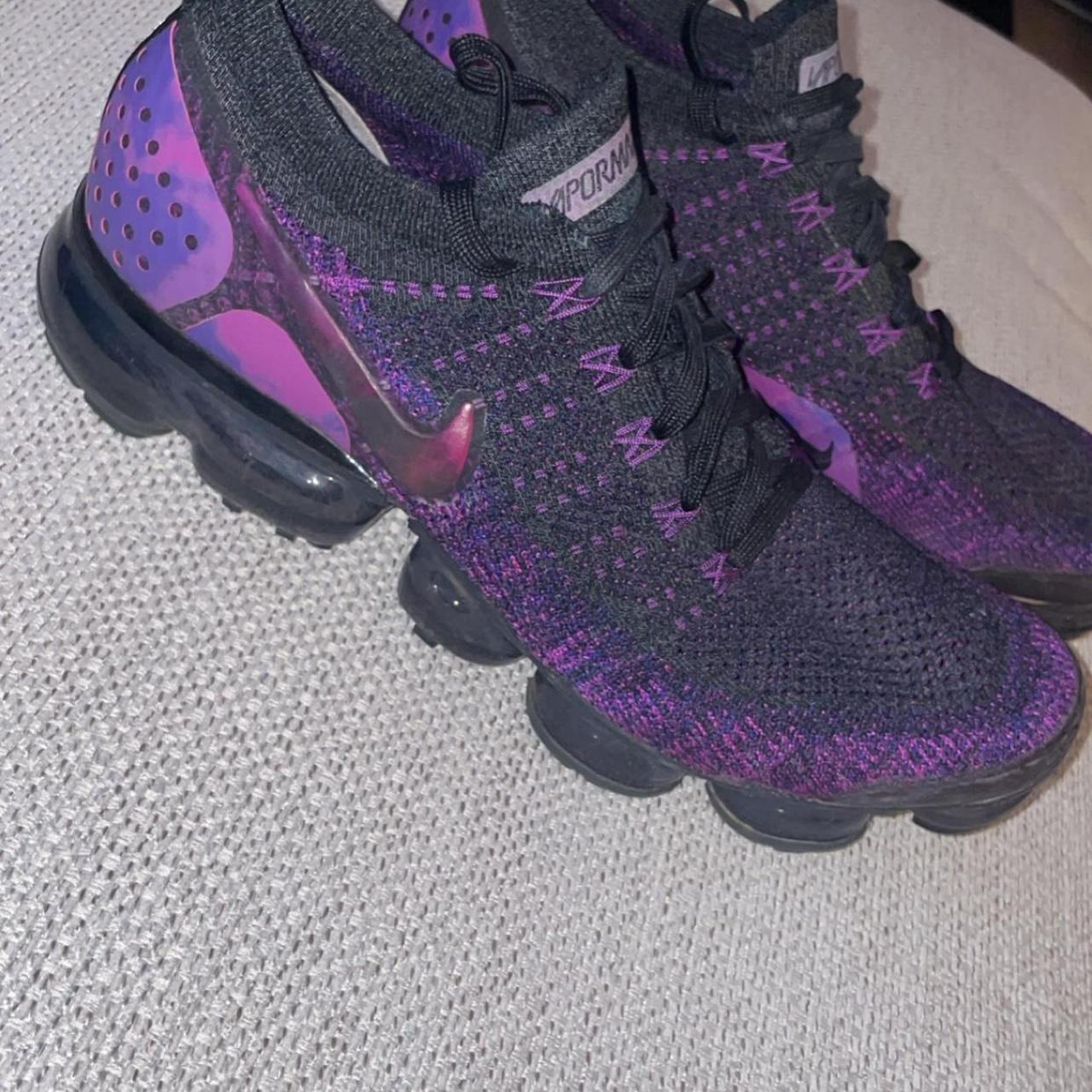 Vapormax 2 midnight purple Slight wear to end of. Depop