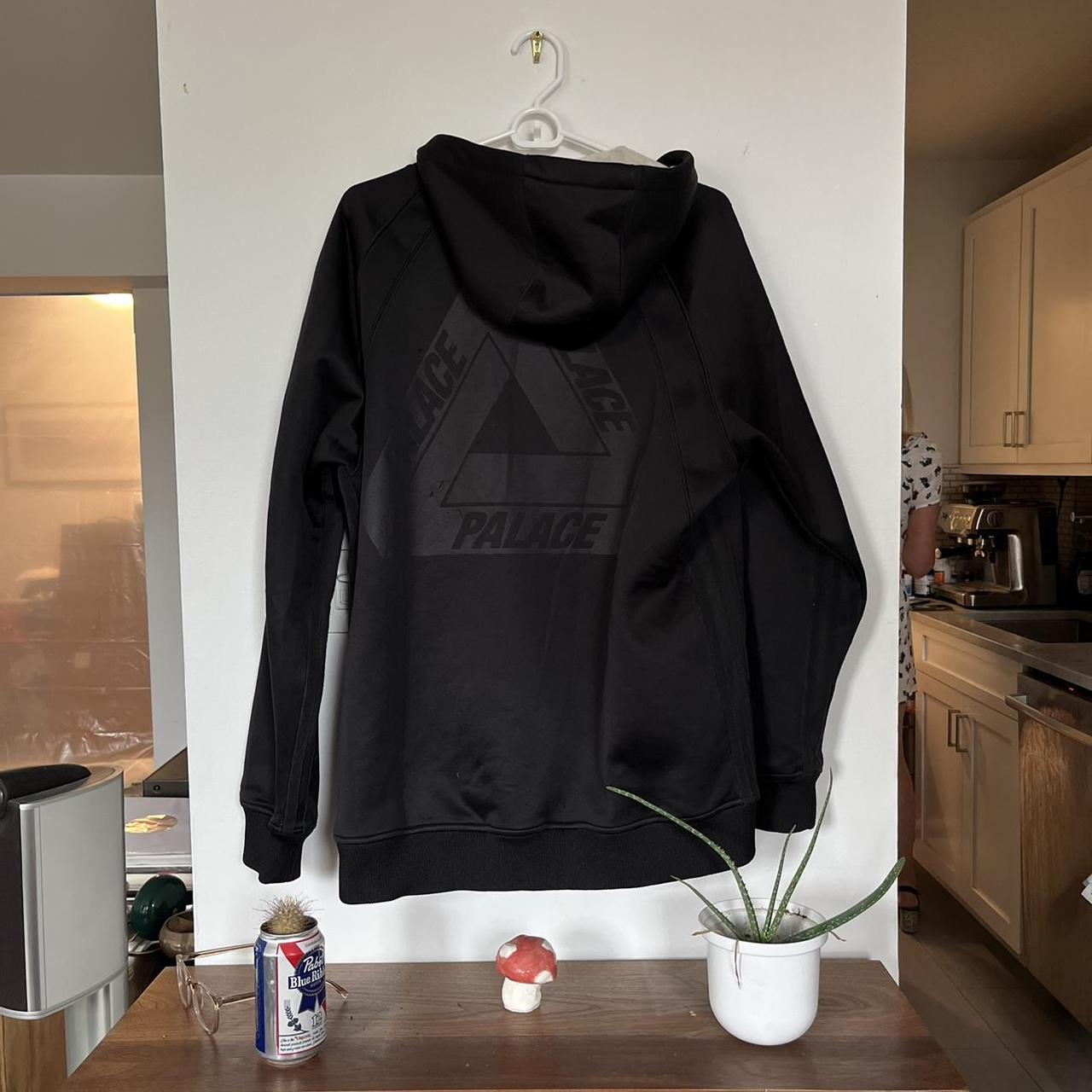 Palace x Adidas Neoprene zip-up hoodie w/fleece