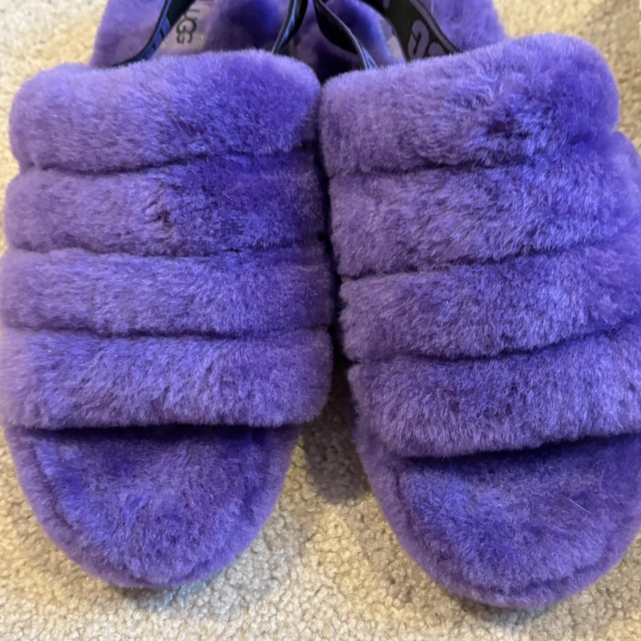 Fashion uggs slides purple