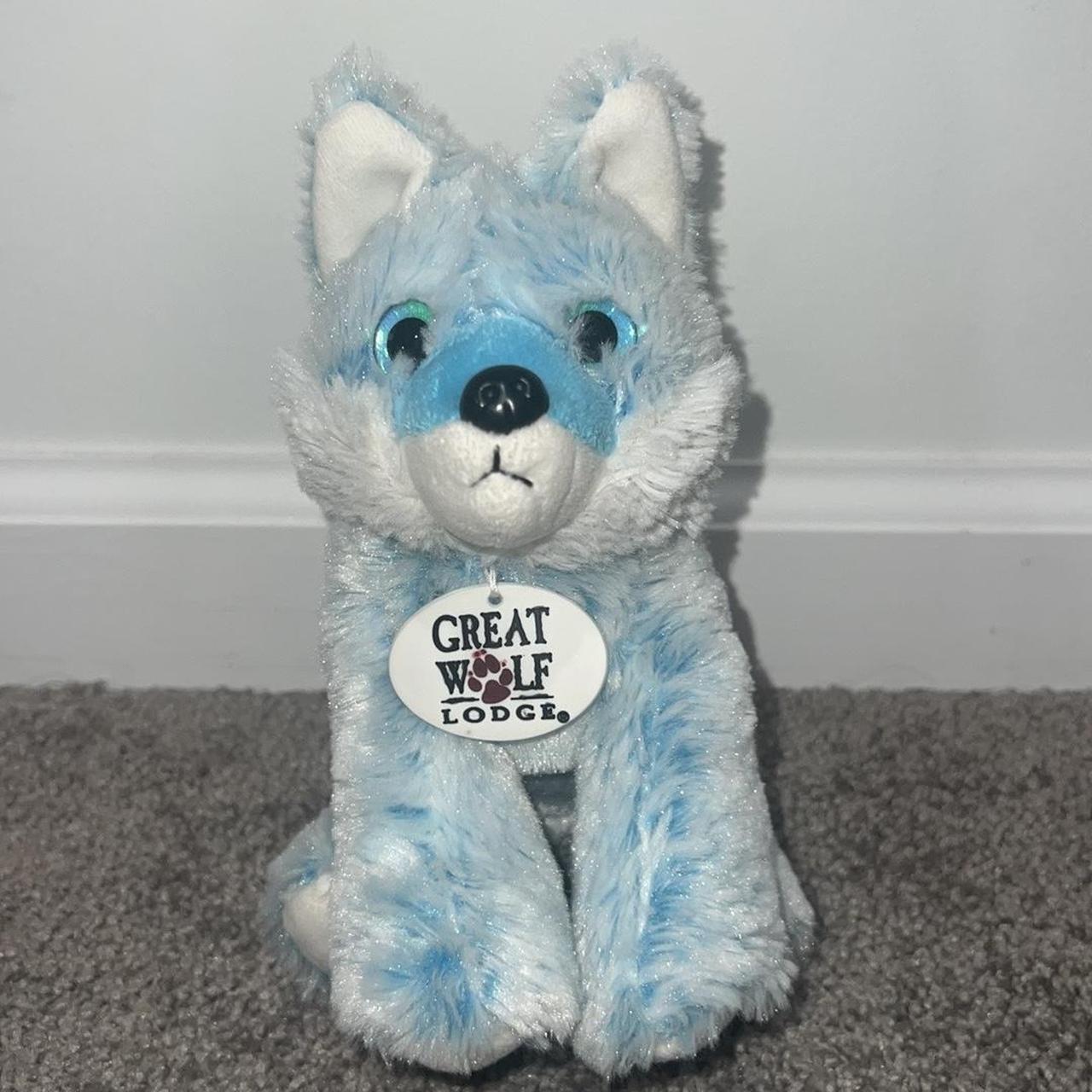 Blue wolf stuffed animal online