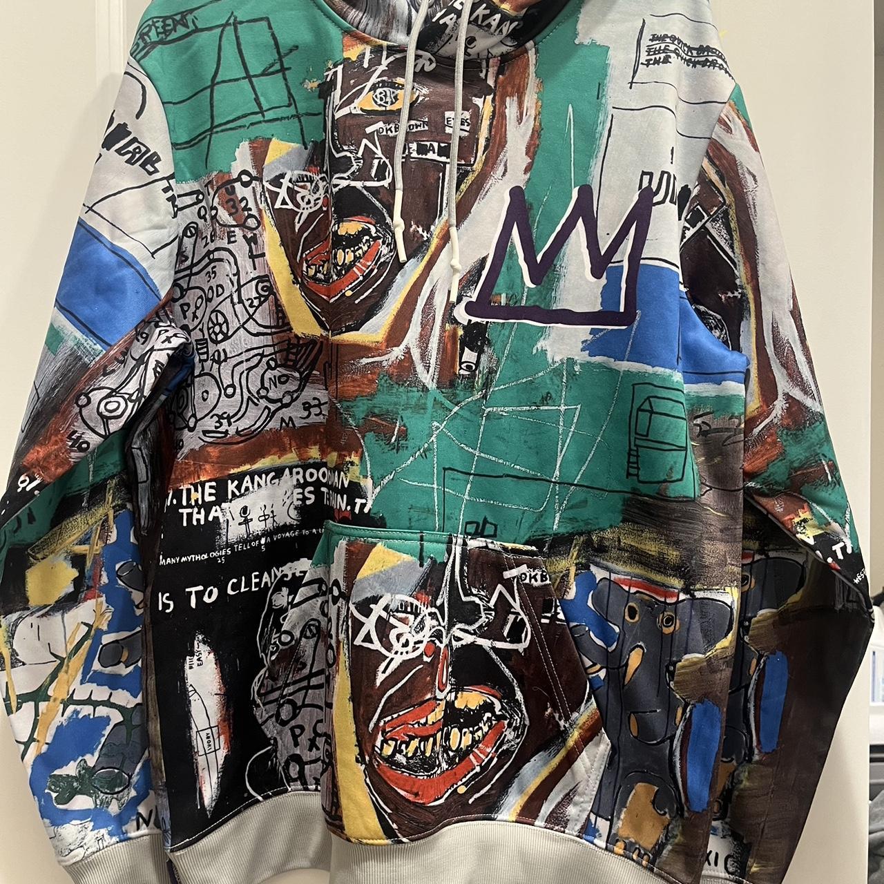 Jean-Michel Basquiat x Members Only Men’s Pullover Hoodie Hooded deals Sweatshirt