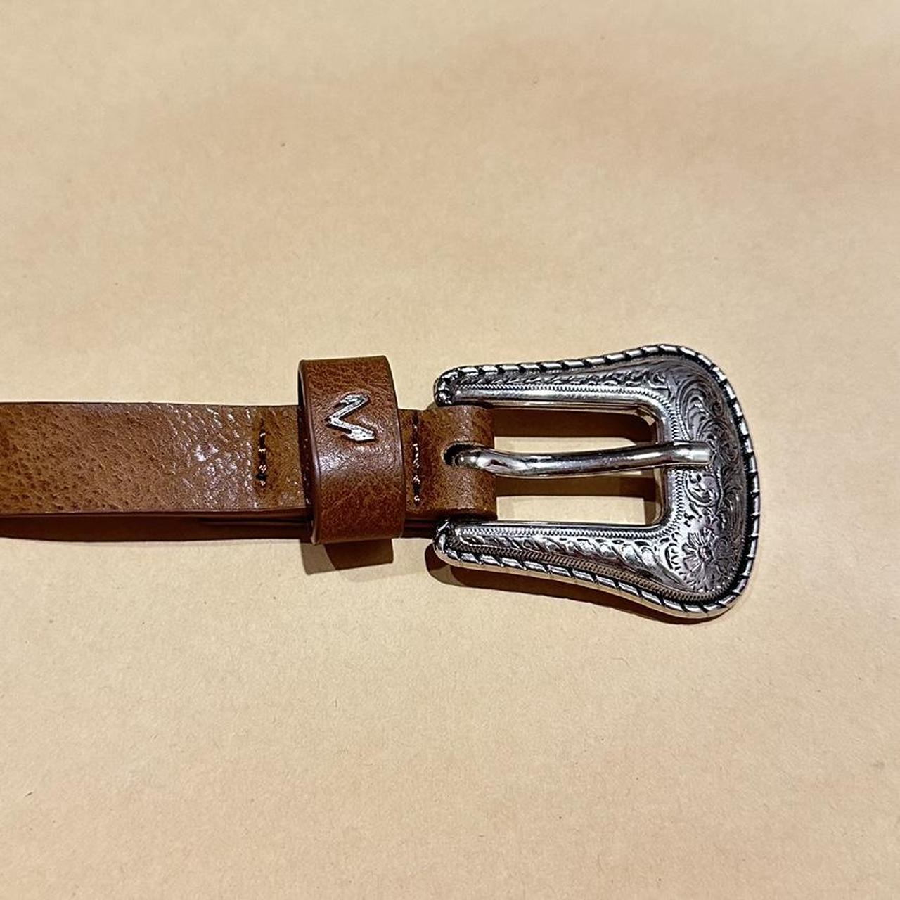 Womens Belts Sportsgirl Belt Sportsgirl Brown Tan And Silver Detail