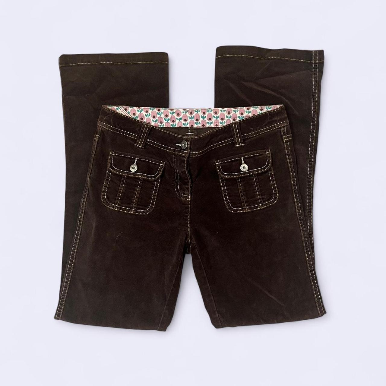 Mini Boden Women's Flare Pants - Brown - 27" – Mi… - image 1