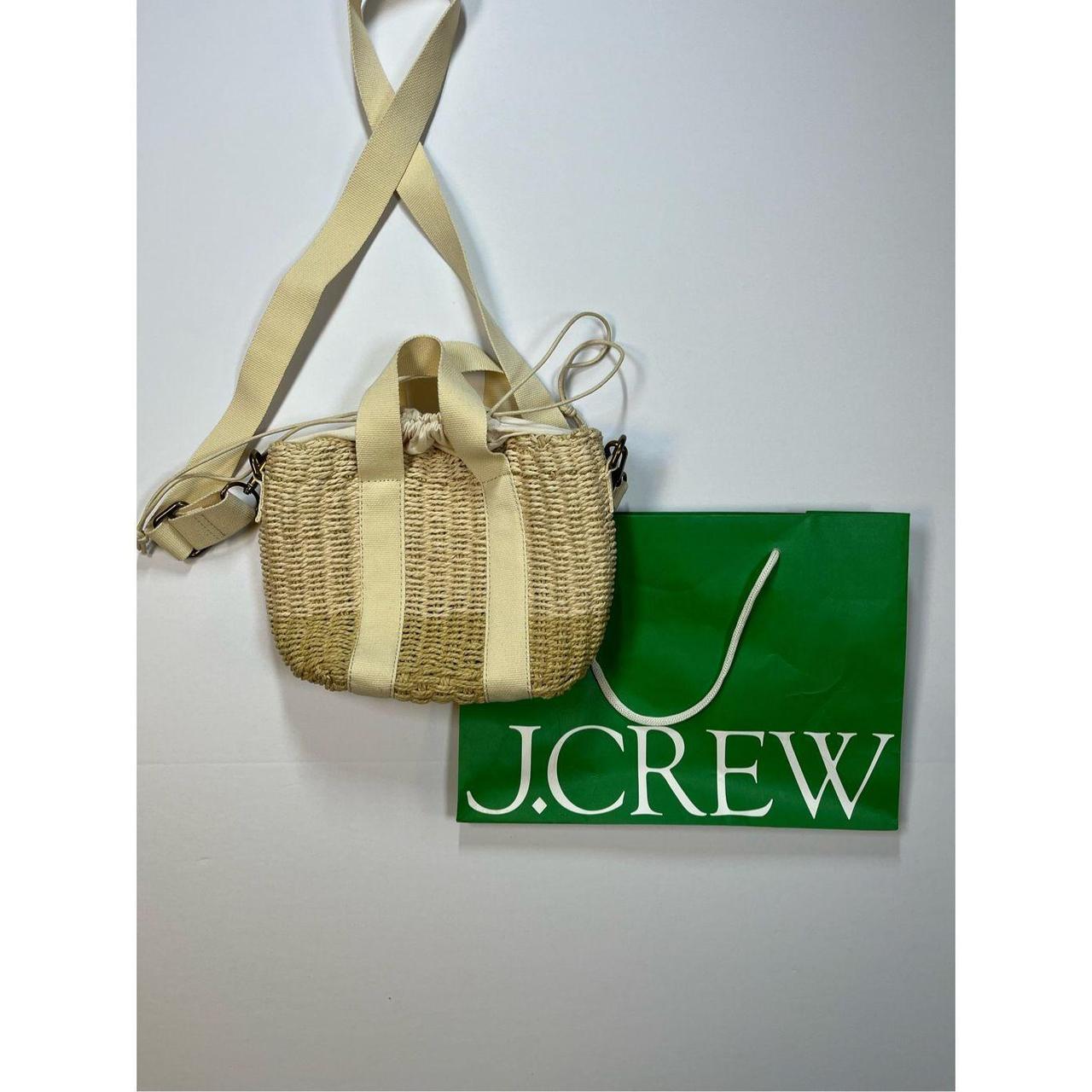 J Crew Straw outlets Shoulder Bag/Tote