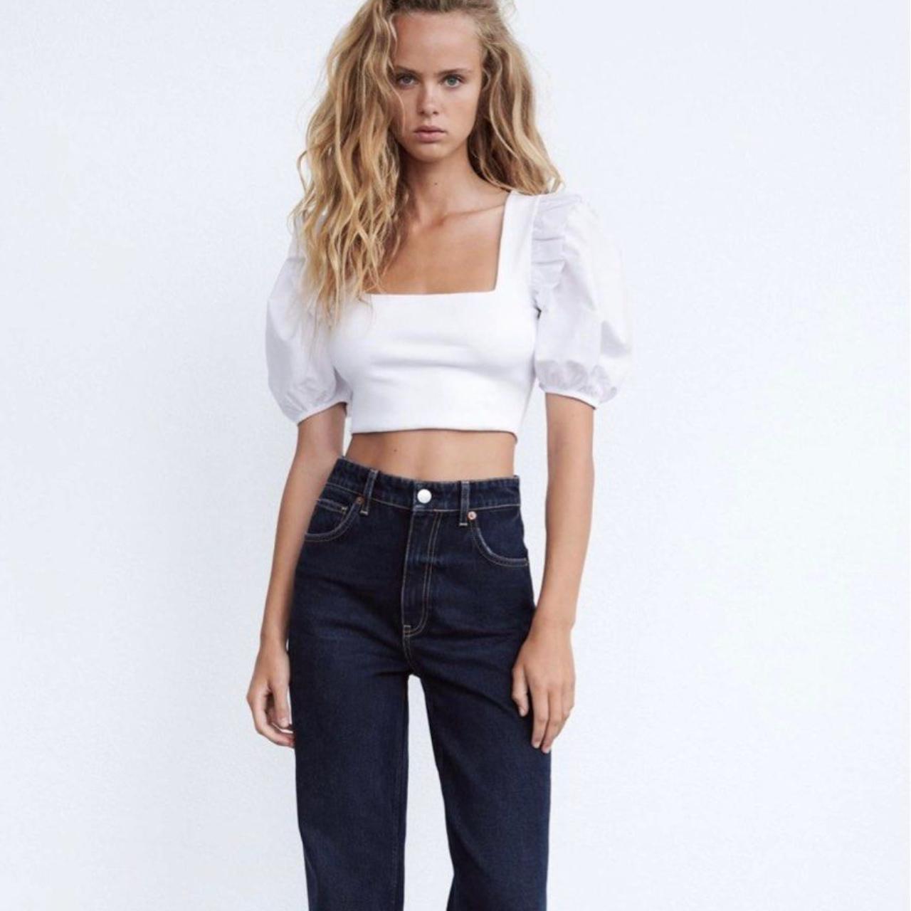 BLOGGER FAVE!!! ZARA purchases Square Neck Crop Top