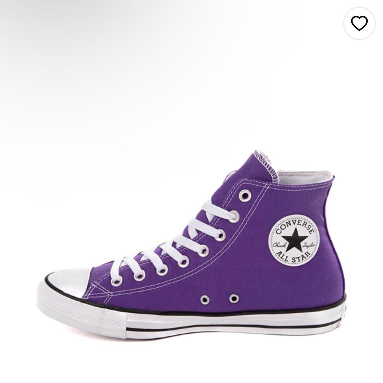 purple high top converse there are brand new a