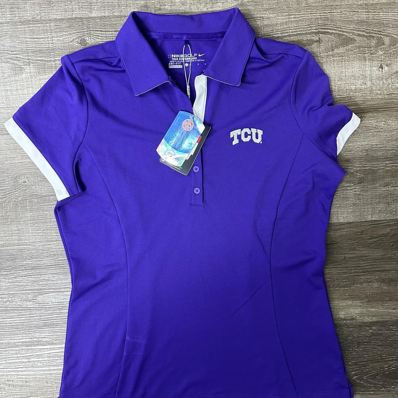 tcu nike polo