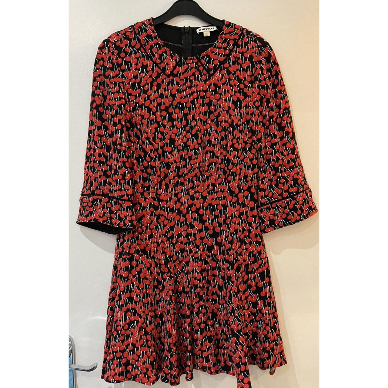 Whistles cherry outlet dress