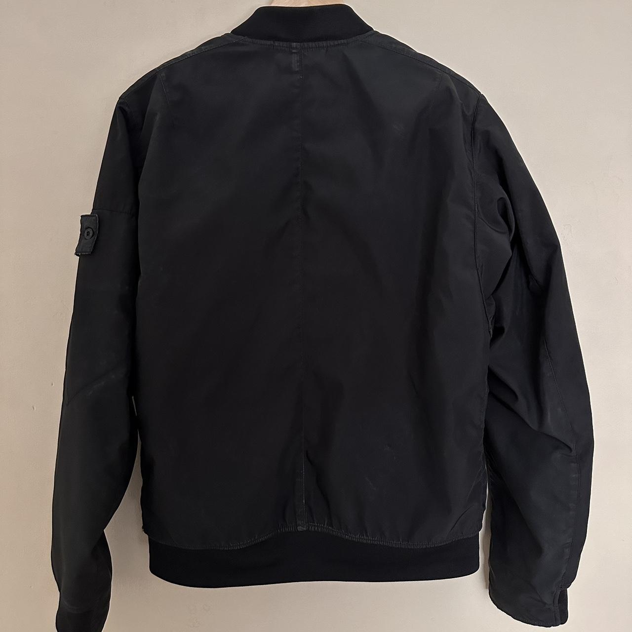 Stone Island Shadow Project Black MA-1 Bomber... - Depop