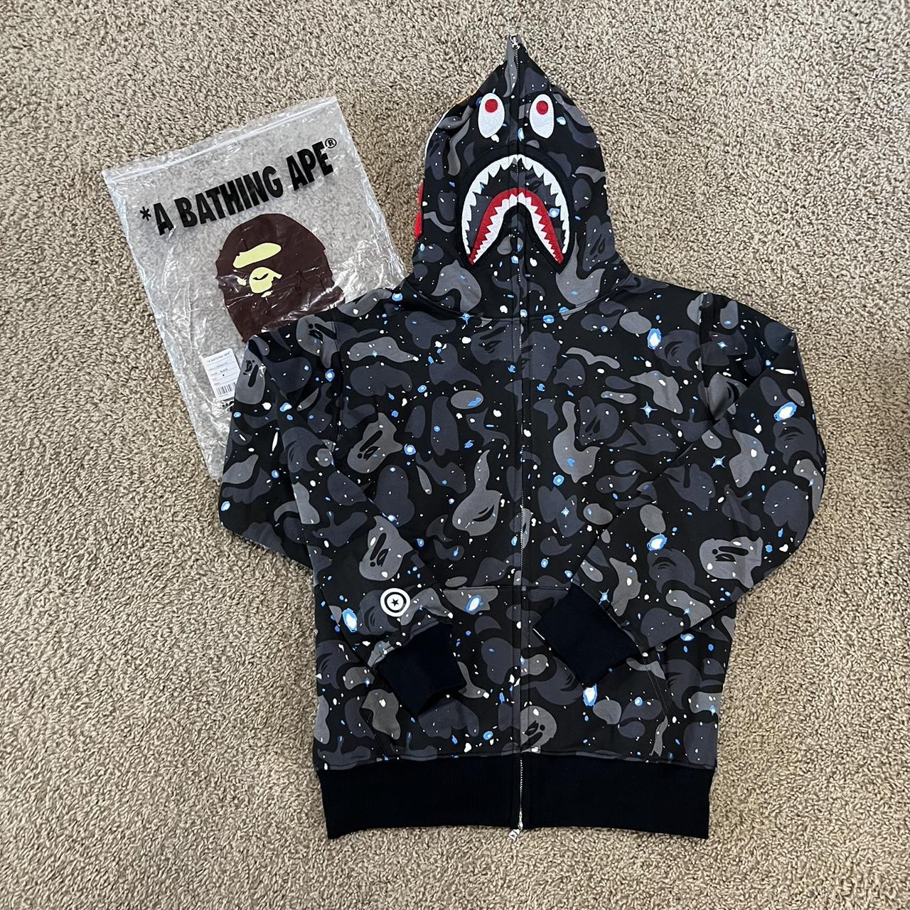 Hoodie bape galaxy best sale