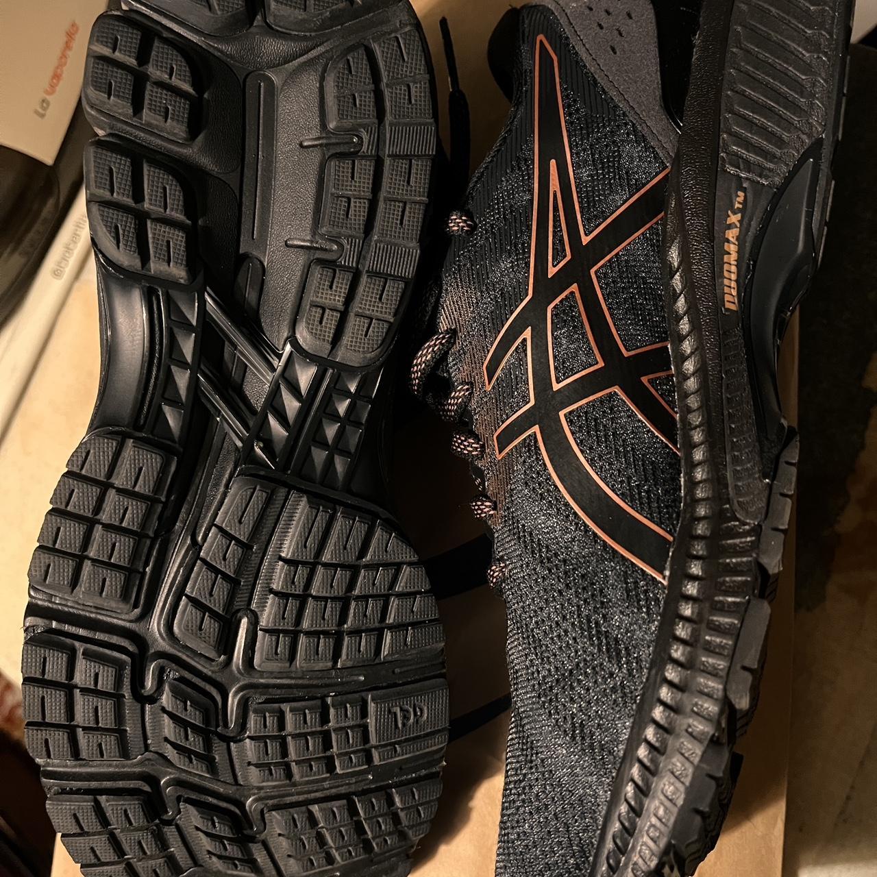 asics black and gold womens