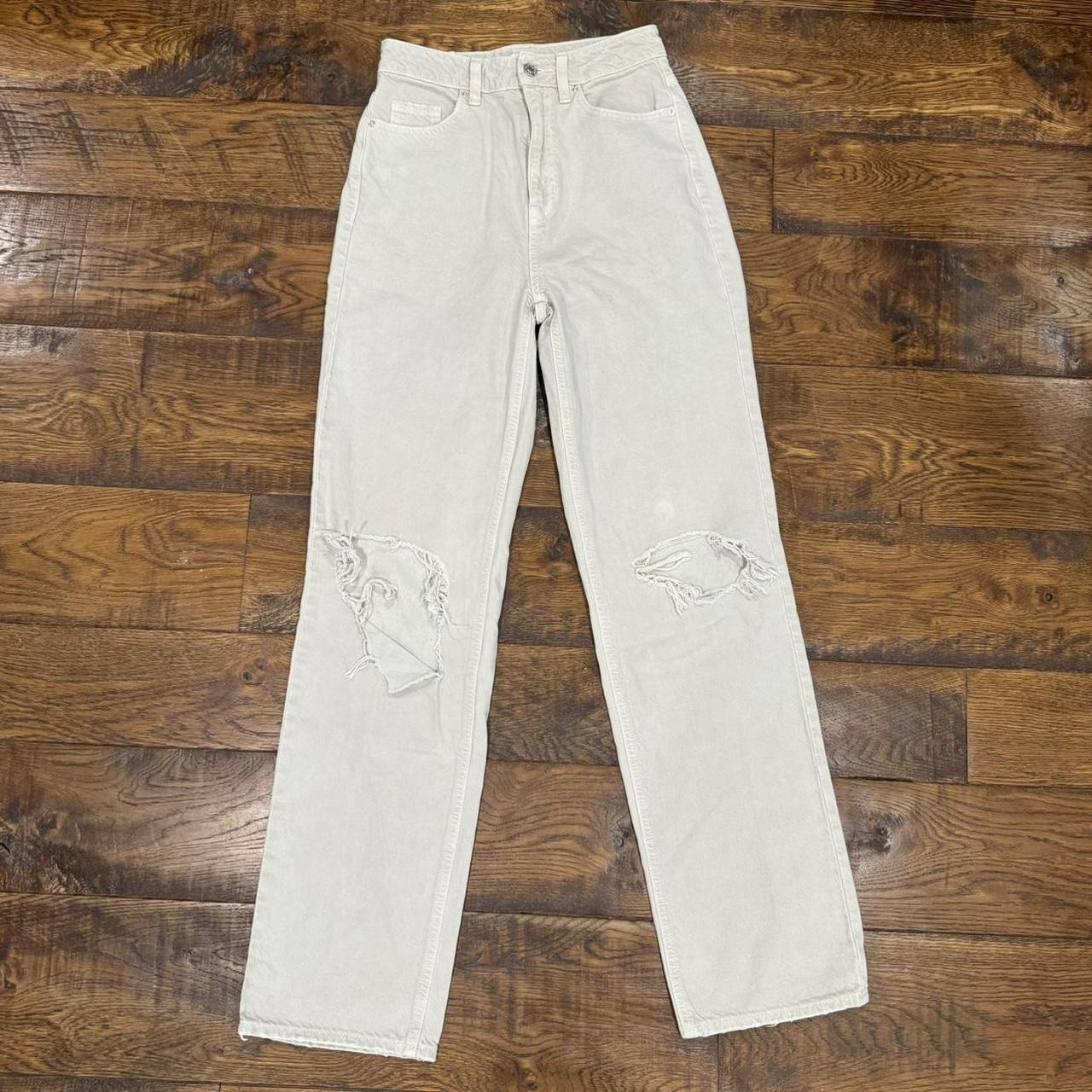 Pacsun Boyfriend White Jeans Pacsun Jeans Size 25 Cream White High