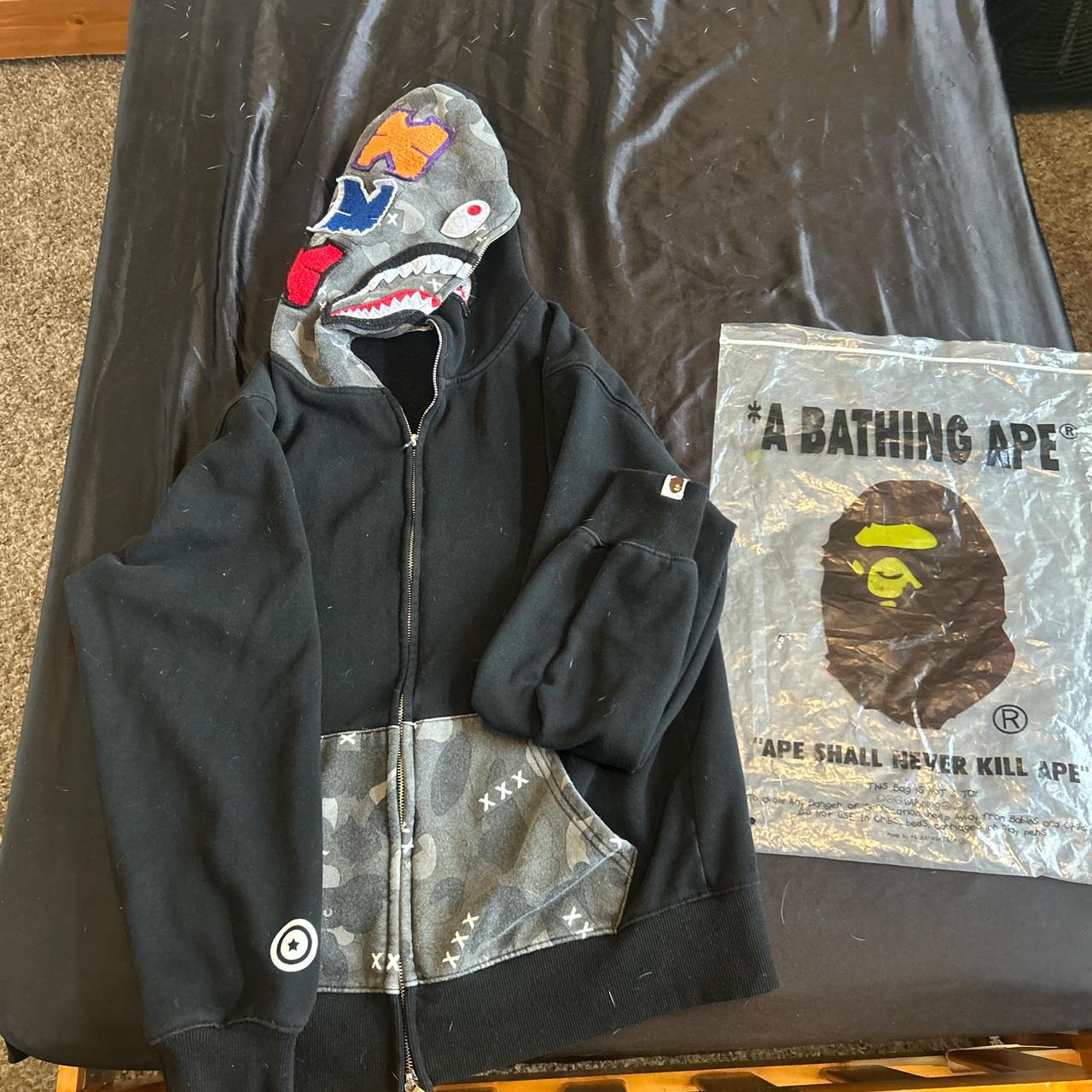 Triple X” Jacket, A Bathing Ape - Depop