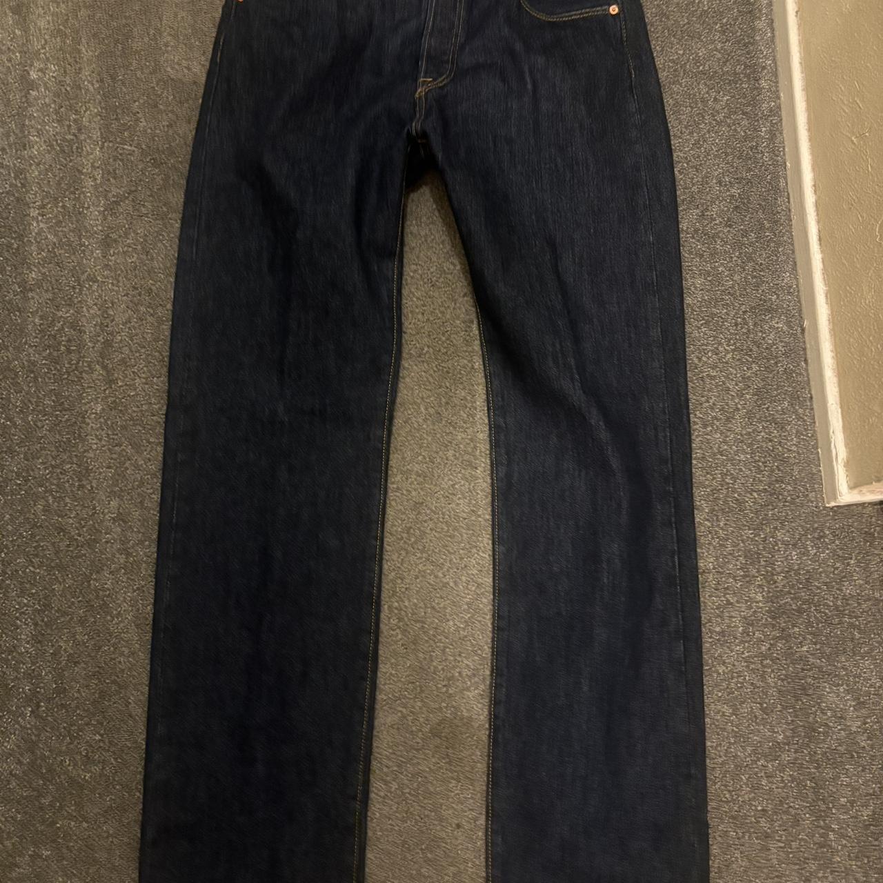 Levi’s 501s Dark Blue Size 34/34 Great... - Depop