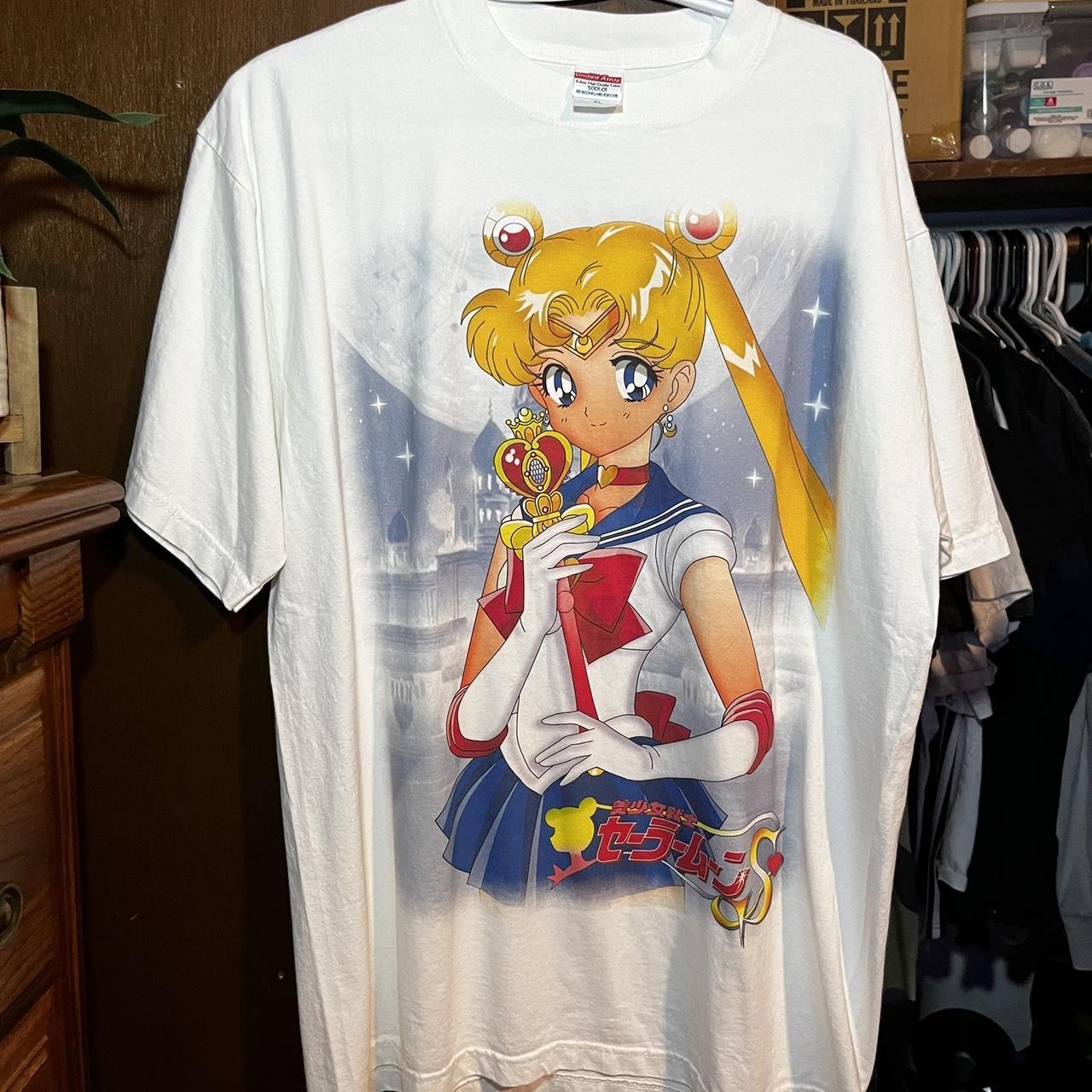 Vintage united athle sailor moon anime shirt | Depop