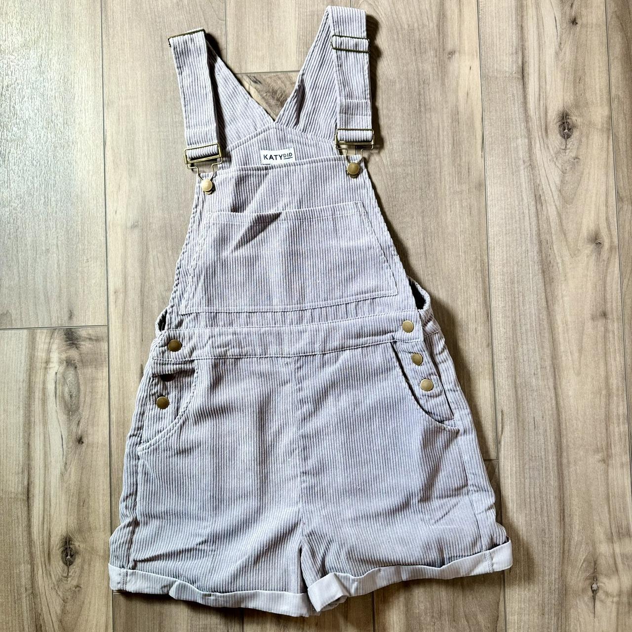 Corduroy overalls shorts best sale