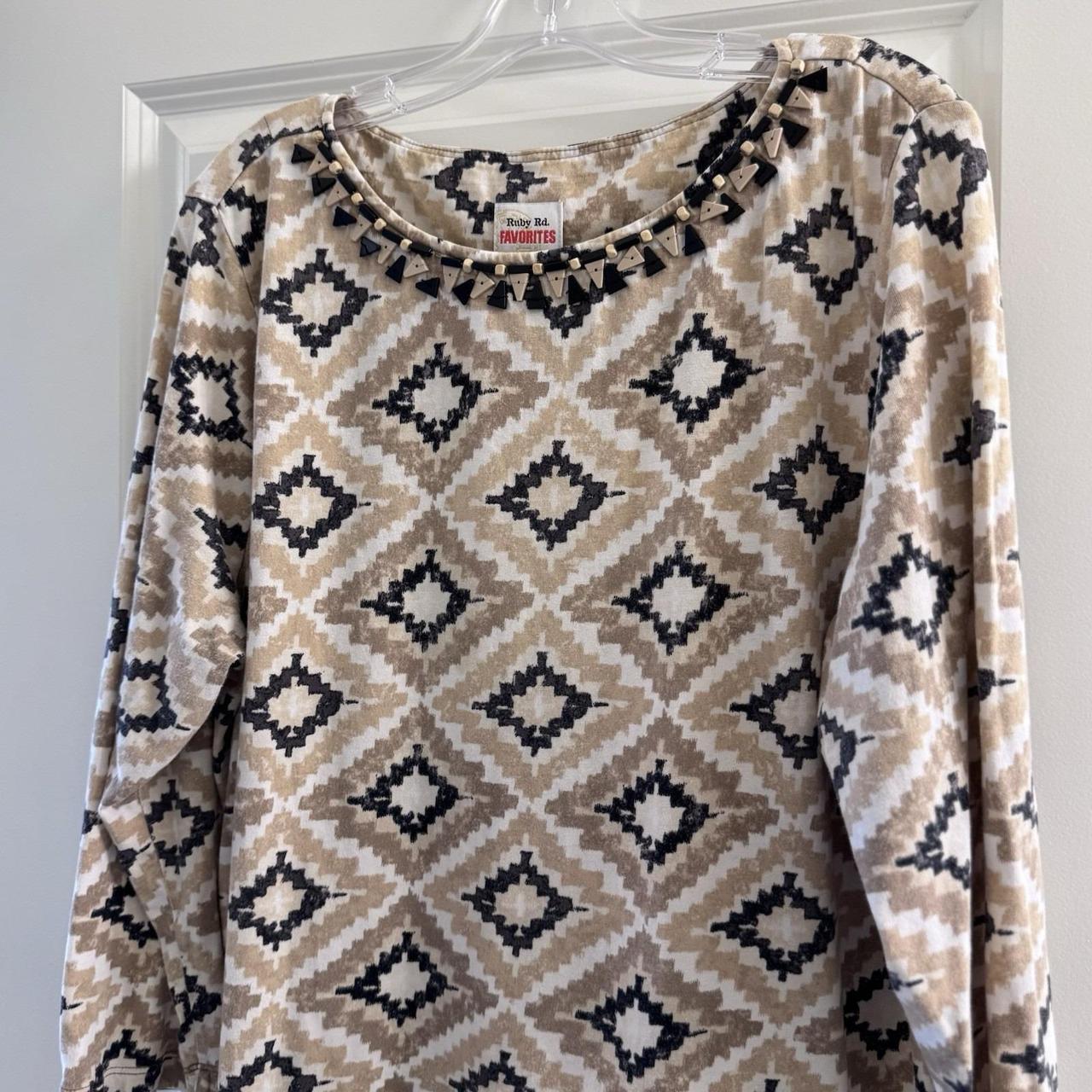 Ruby Rd. Women's Dress - Brown - L – Ruby Rd. Fav… - image 3