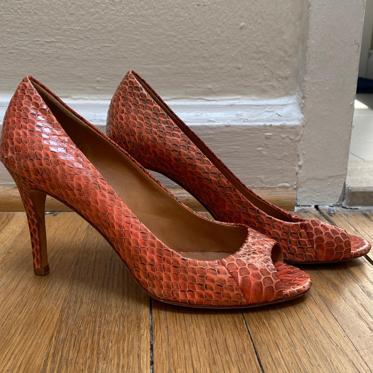 Ann taylor snakeskin heels fashion