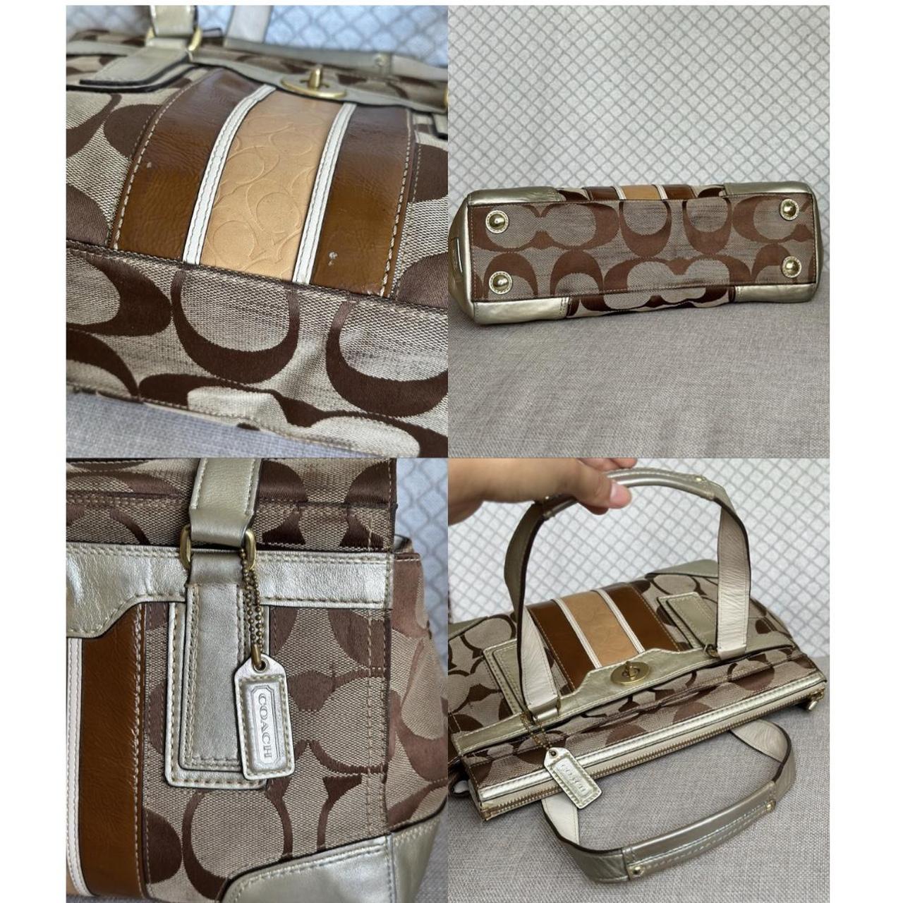 Vintage Coach Signature Shoulder Bag 19694 - Good Condition