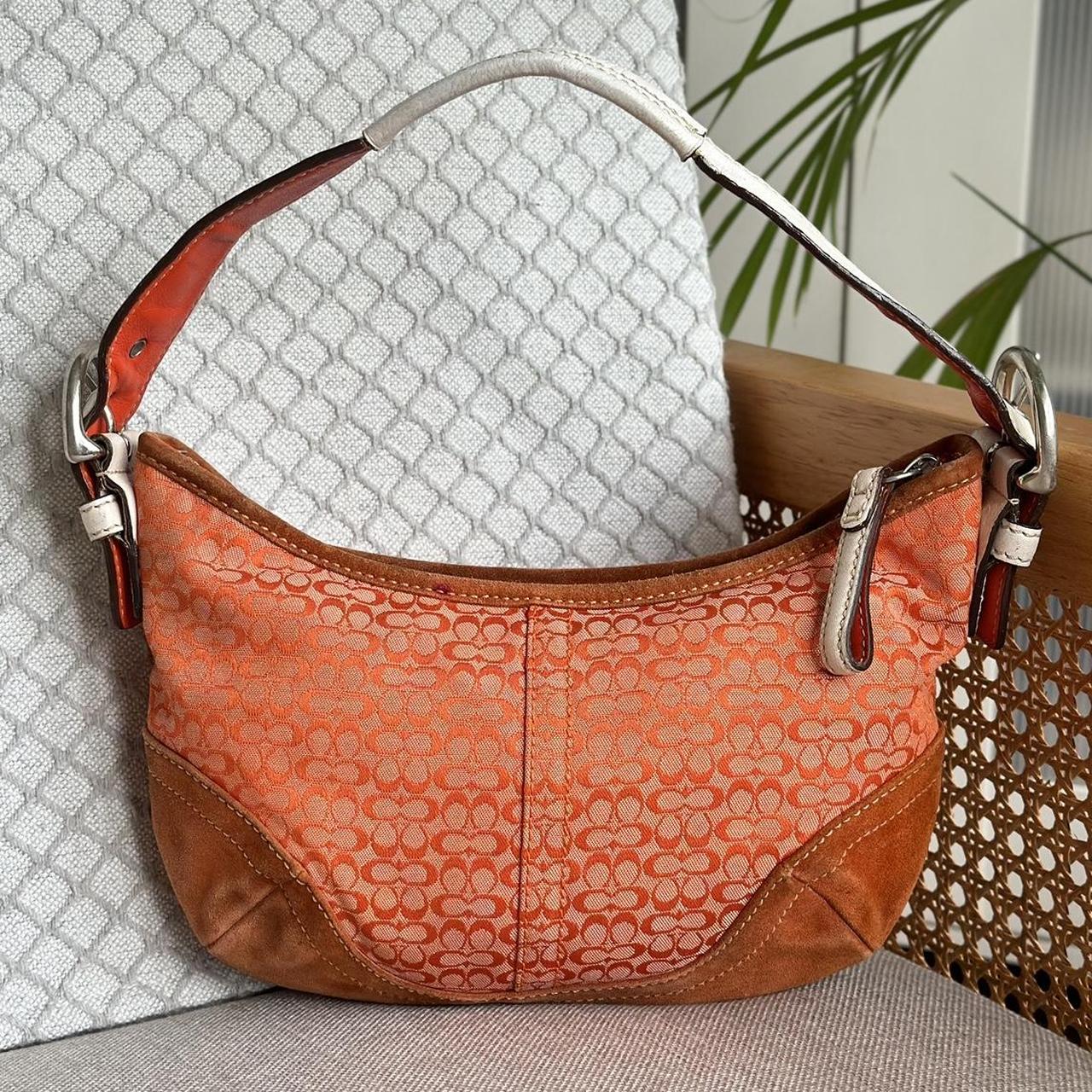 パーティを彩るご馳走や Vintage Depop | - Bag Shoulder Demi Hobo Signature Coach バッグ