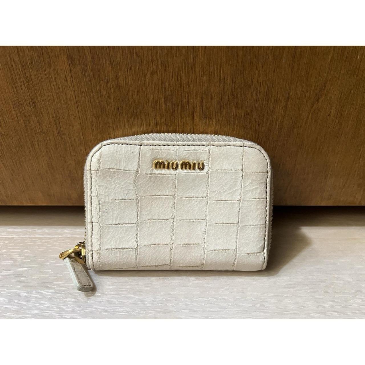 Miu Miu Women's Wallets - Cream – miu miu Ivory C… - image 1