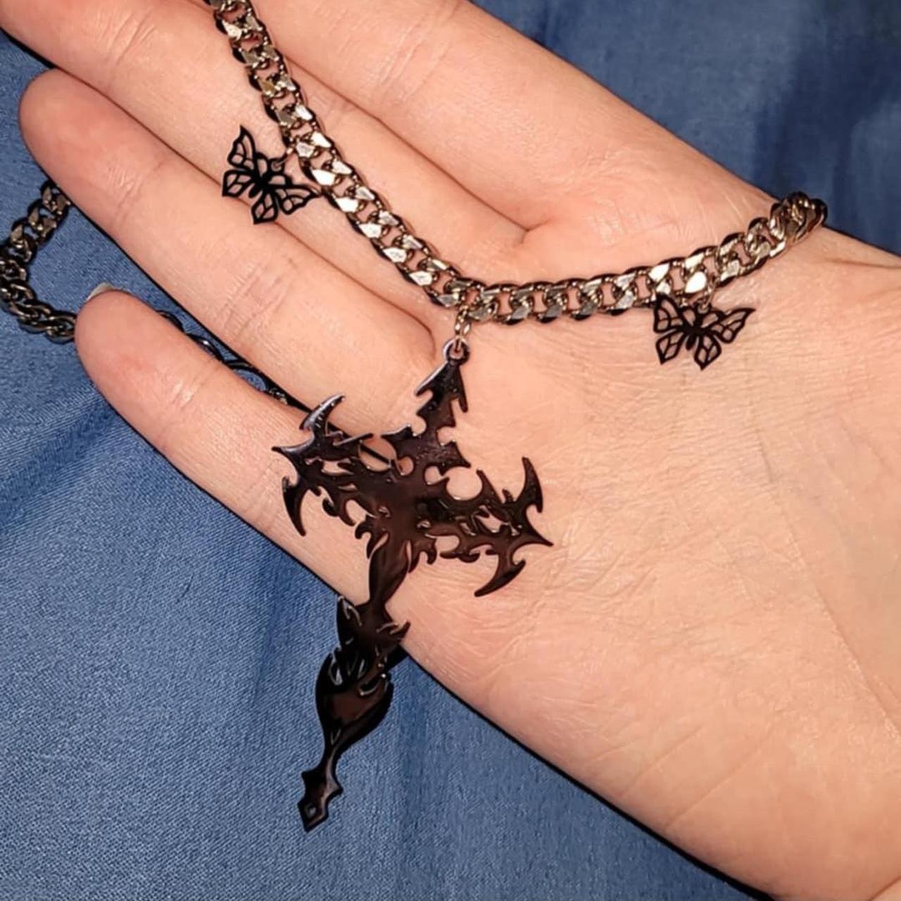 Handmade Cyber sigilism stainless