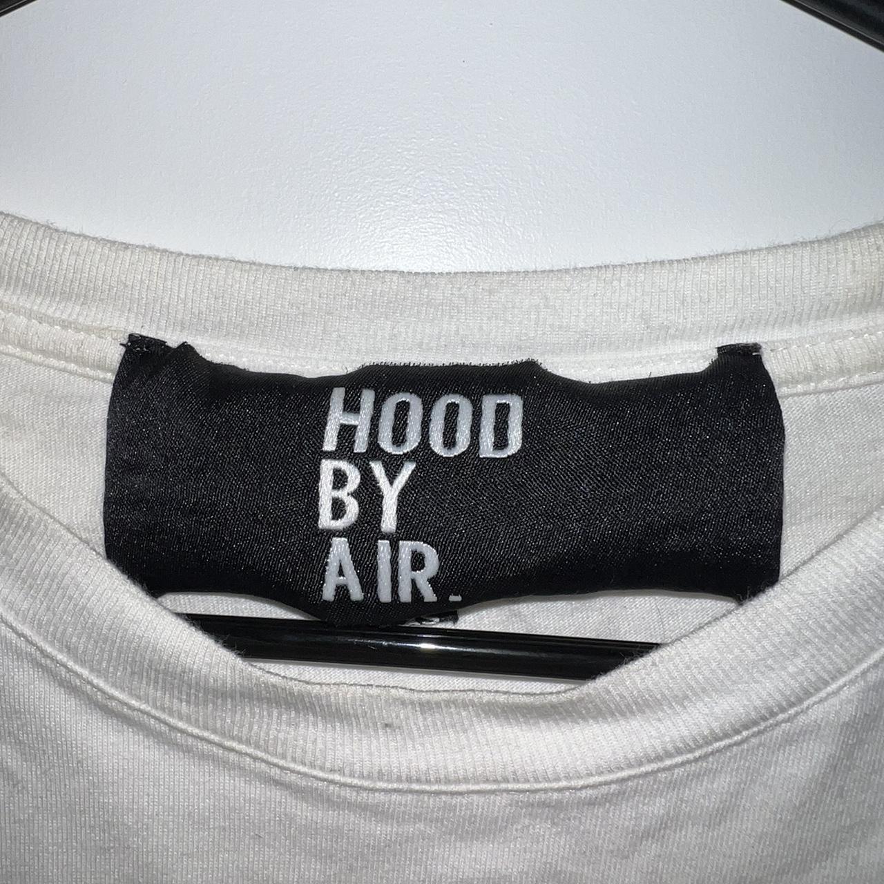 Hood by air ロンT Hood by Air white long sleeve tee xs fits like | Depop