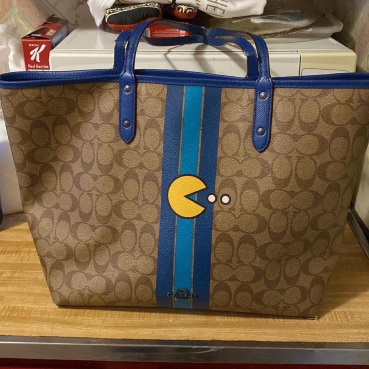 Coach reversible Pac Man edition tote bag in fair