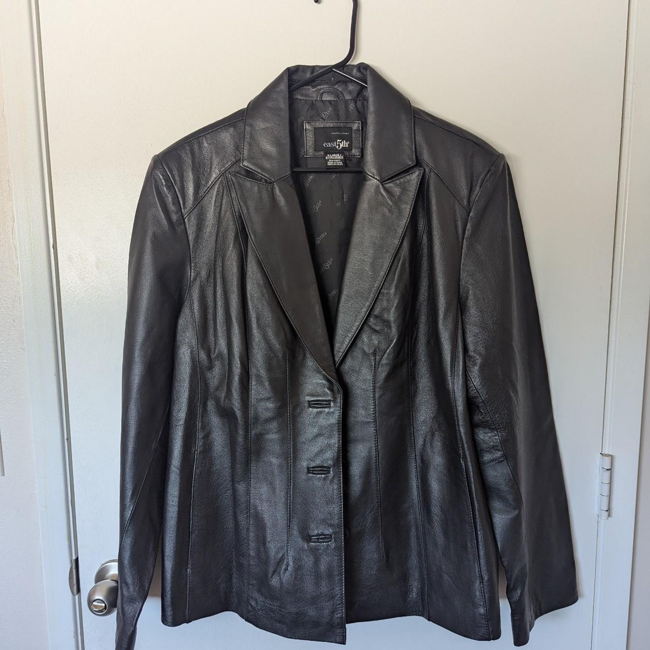 East 5th leather jacket best sale