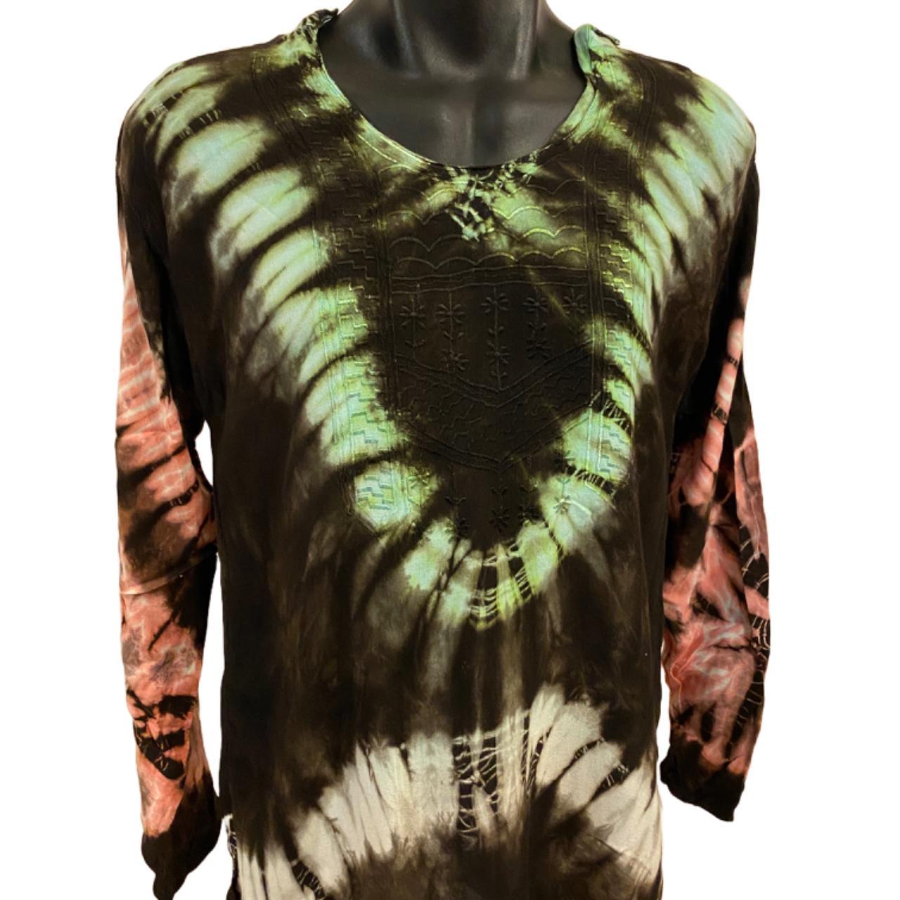 Psychedelic LS Tye Dye Shirt, Mens Size..., image size:1280x1280