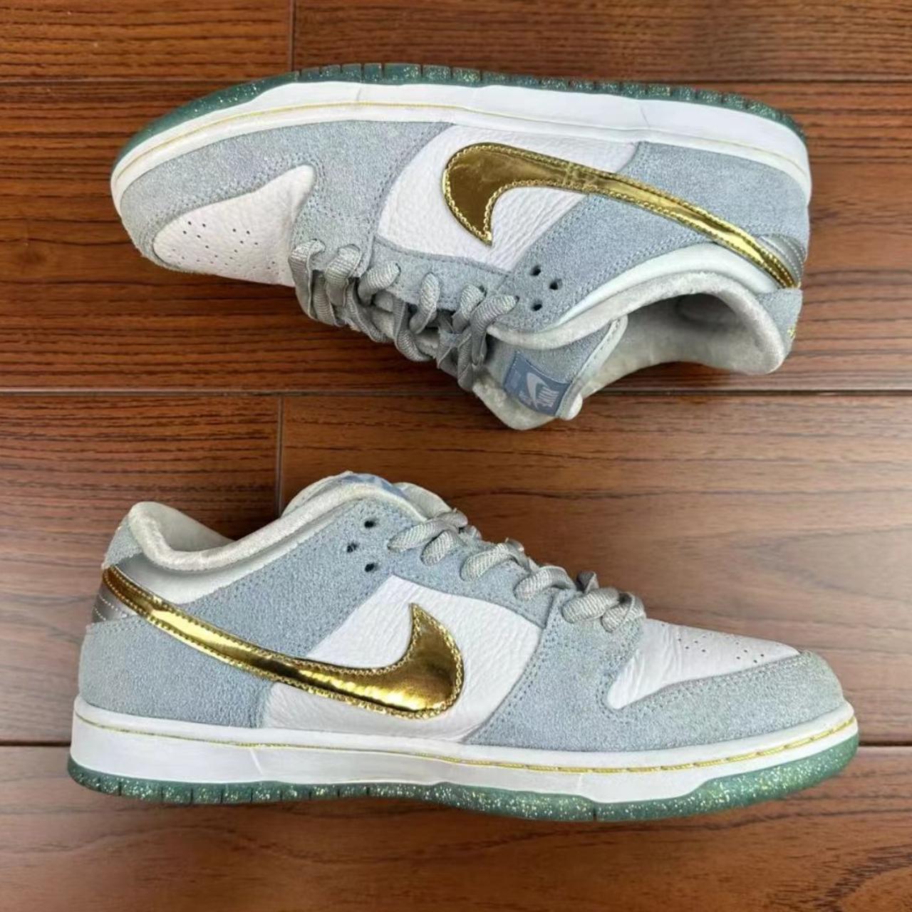 frozen nike trainers