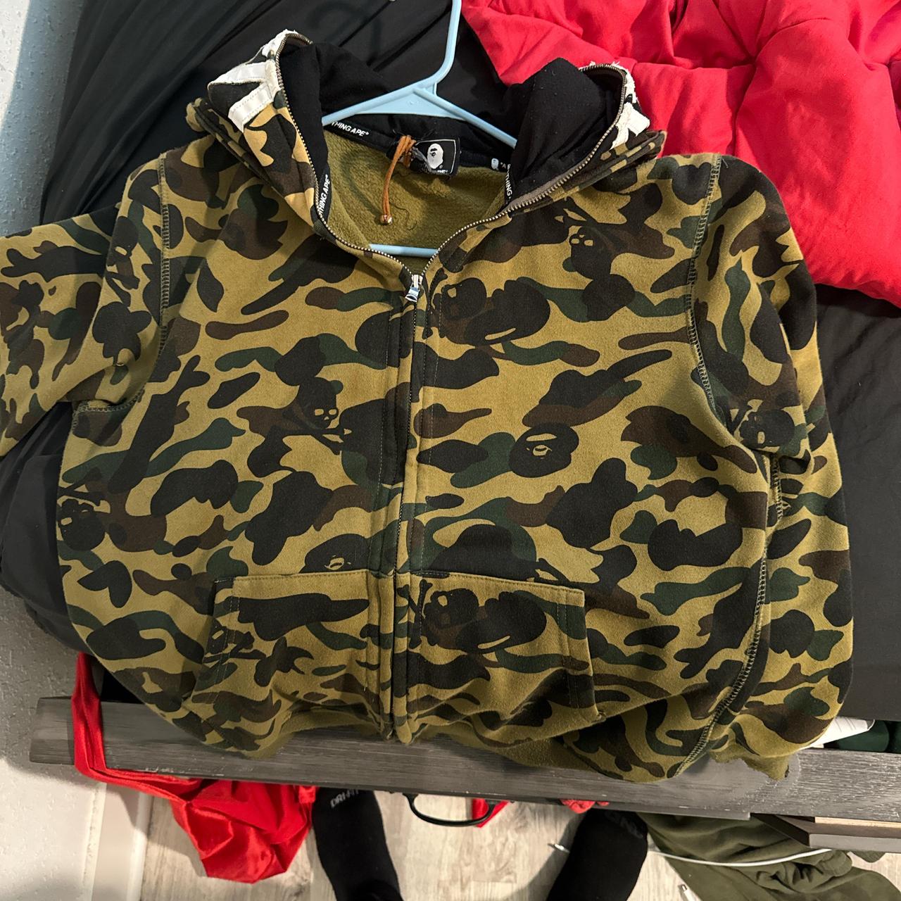 Large bape hoodie