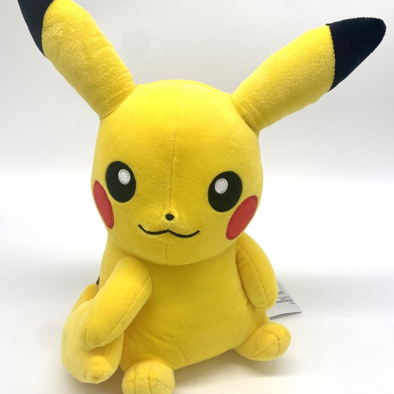 Pikachu Pokemon Plush Soft Toy Bandai New with. Depop