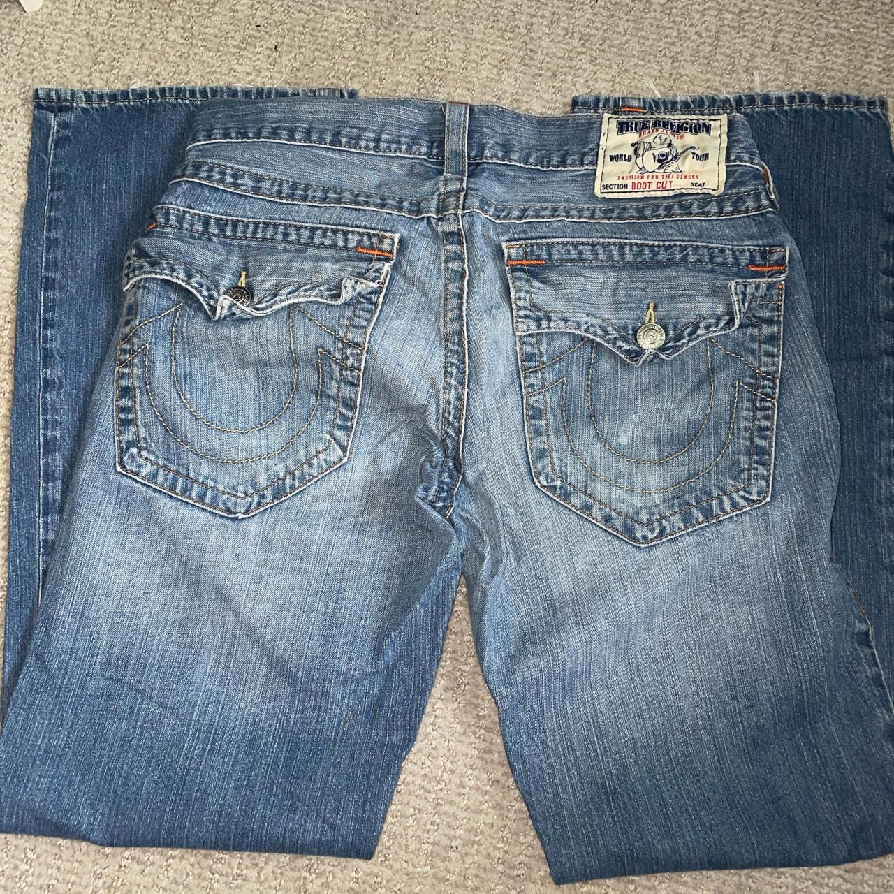 True Religion bootcut jeans - Depop