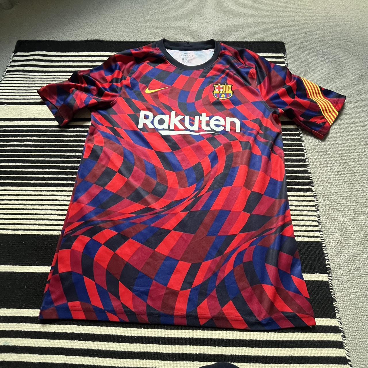 AUTHENTIC BARCELONA NIKE SHIRT ⚽️ NEVER WORN 🔥 SIZE... - Depop