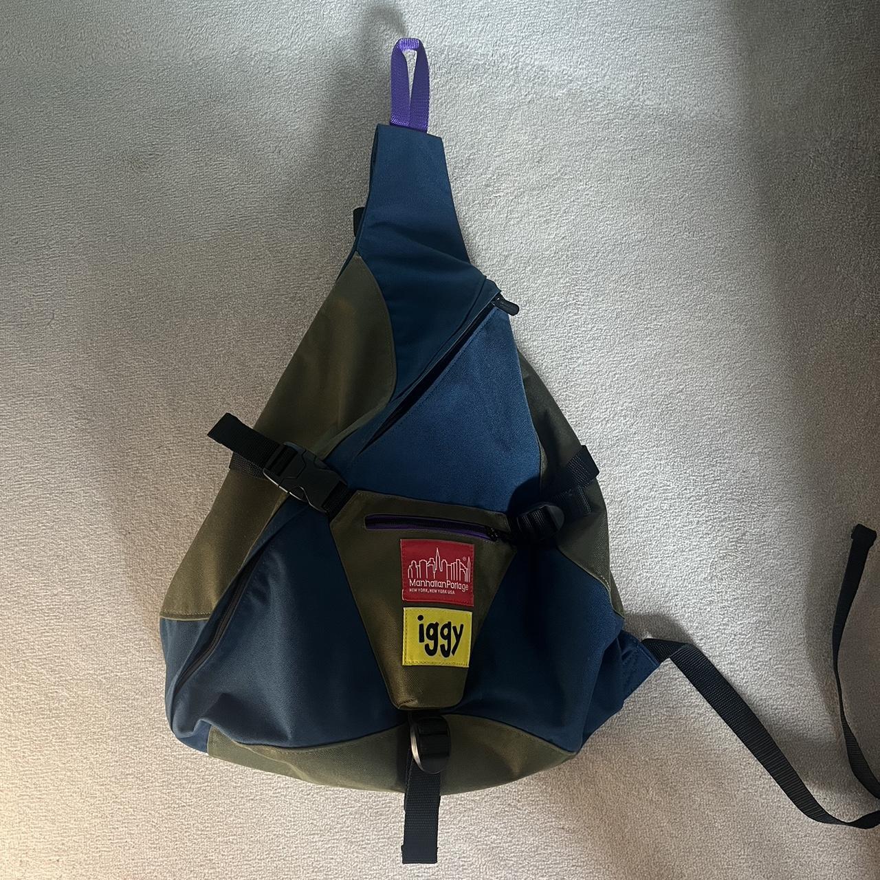 iggy x manhattan portage sling bag backpack, like...