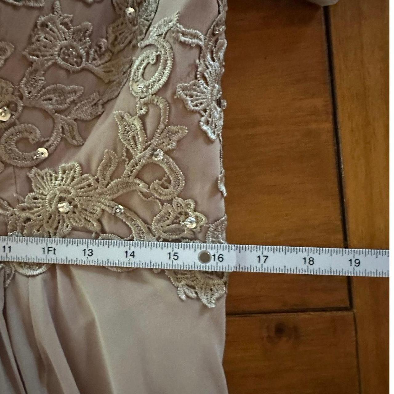 Source Unknown Women's A-line Dress - Tan - 12 – … - image 7