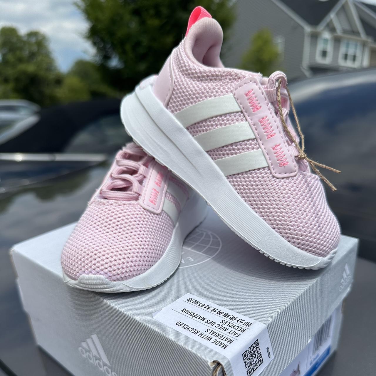 Pink adidas shoes for toddlers best sale