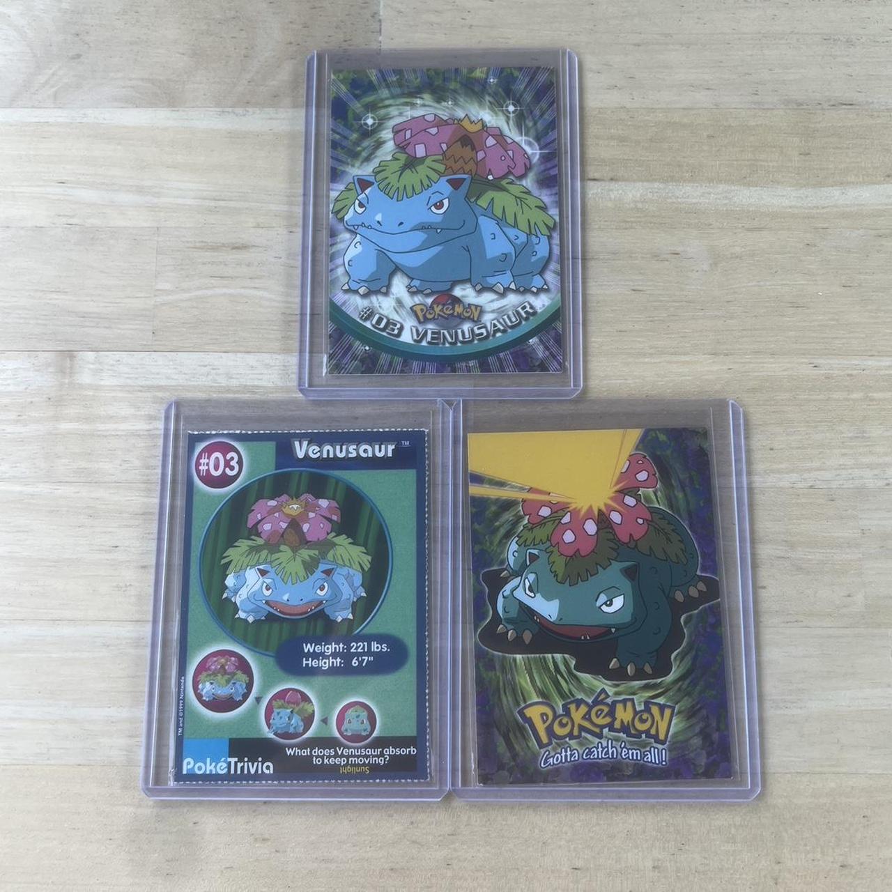 1999 Pokemon Topps TV Edition #3 Venusaur PSA 9 MINT | eBay