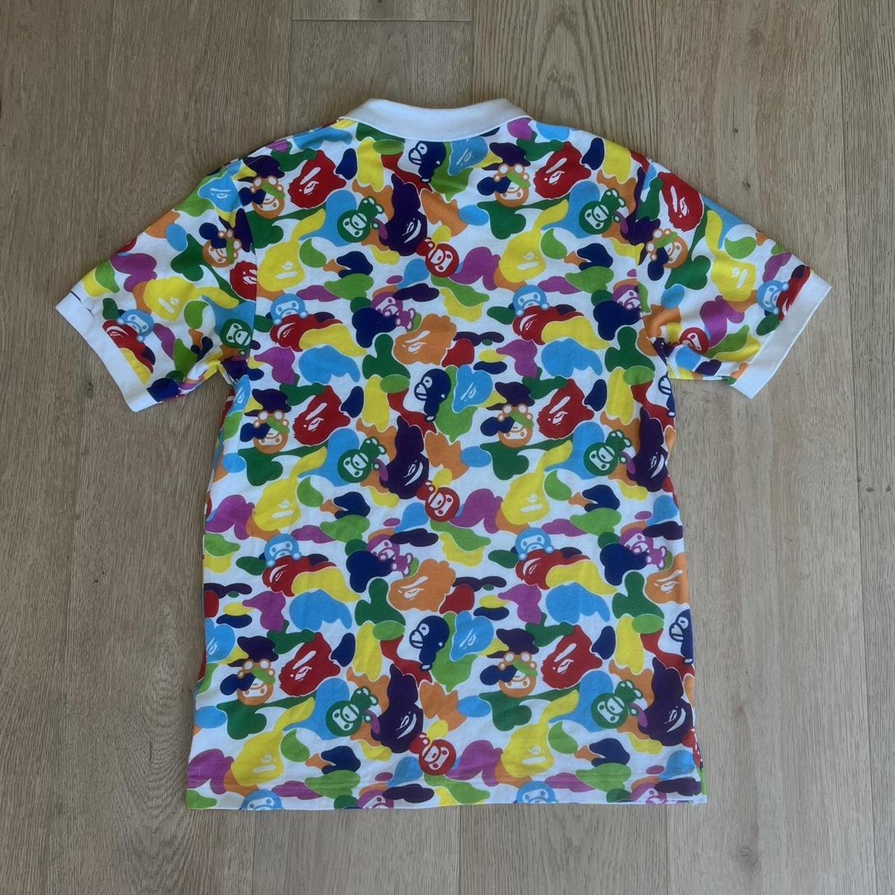 APE BAPE BABY MILO MULTI CAMO ポロシャツ tシャツ APE BAPE BABY