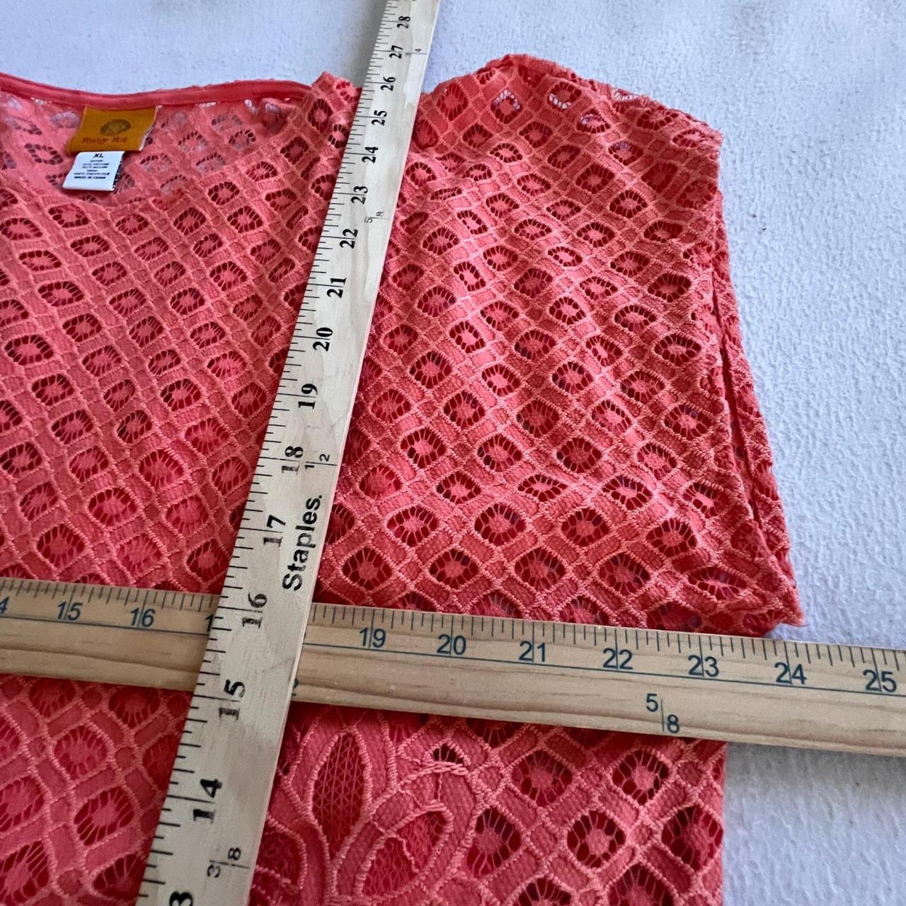 Ruby Rd. Women's Blouse - Orange - XL – Ruby Rd L… - image 6