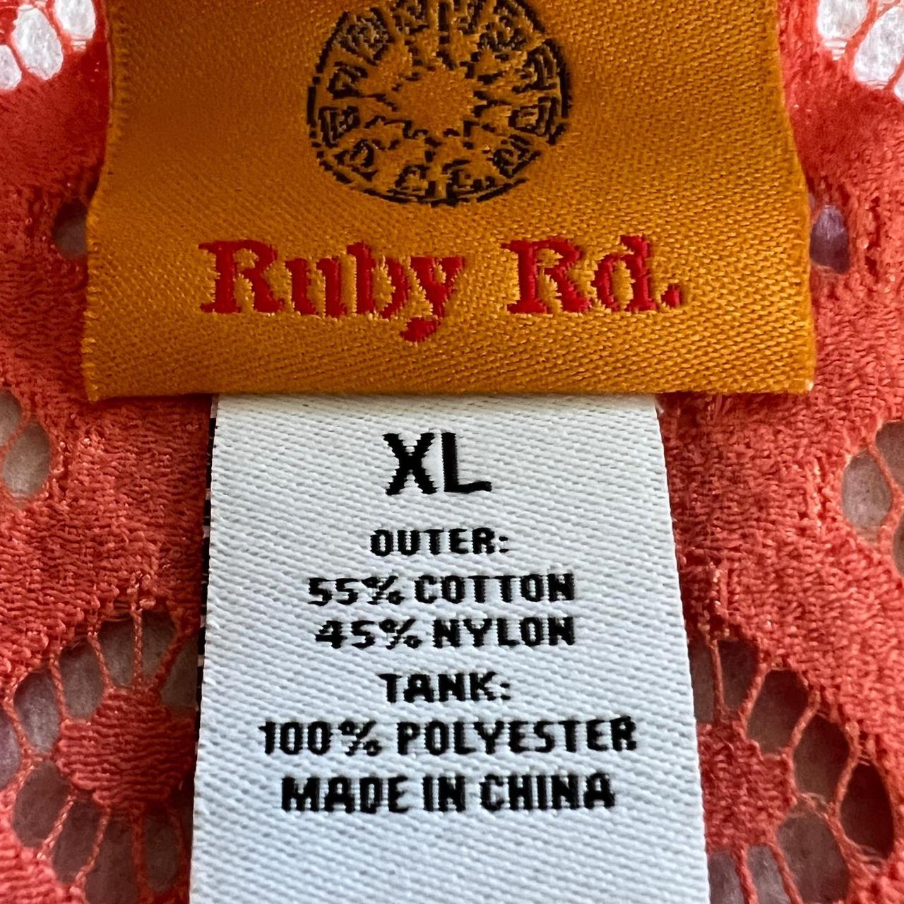 Ruby Rd. Women's Blouse - Orange - XL – Ruby Rd L… - image 4