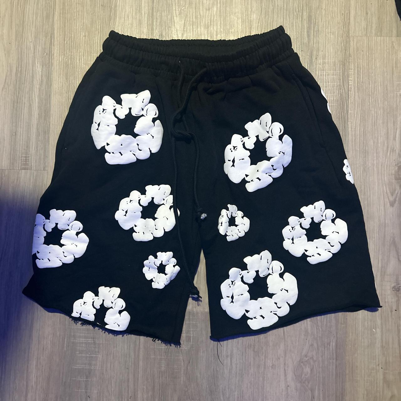 Denim Tears Shorts “Black” Never Worn HMU‼️ | Depop