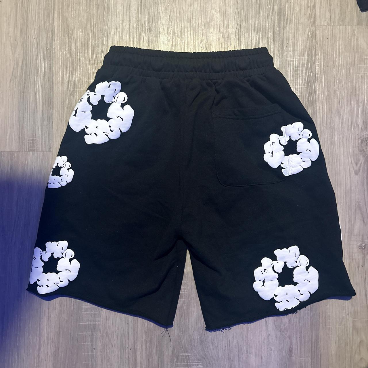 Denim Tears Shortsハーフパンツ　ブラック M Buy Denim Tears University Shorts 'Black' - 402 010 BLAC | GOAT