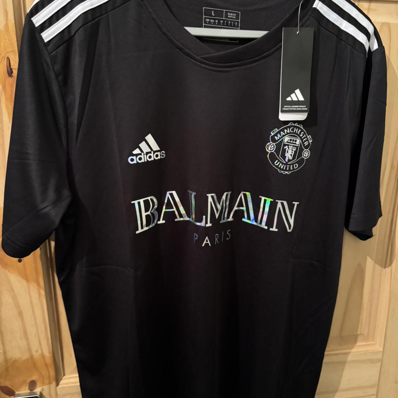 Manchester United special edition shirt Balmain Depop