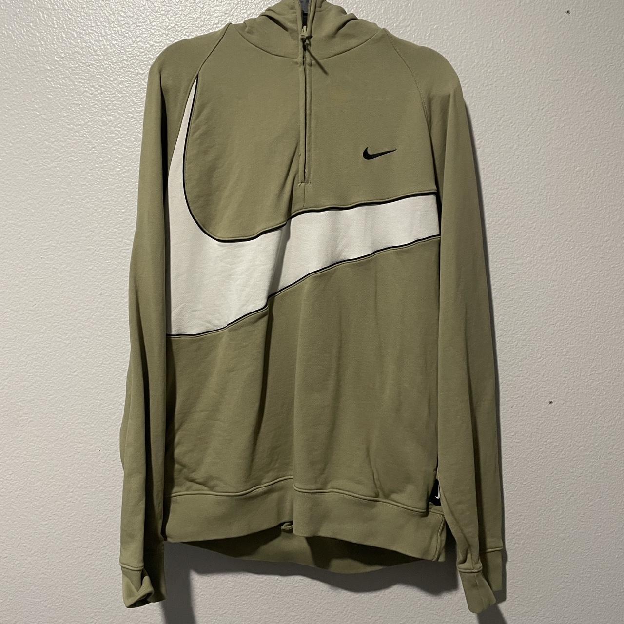 Nike Half zip check Excellent condition, Depop