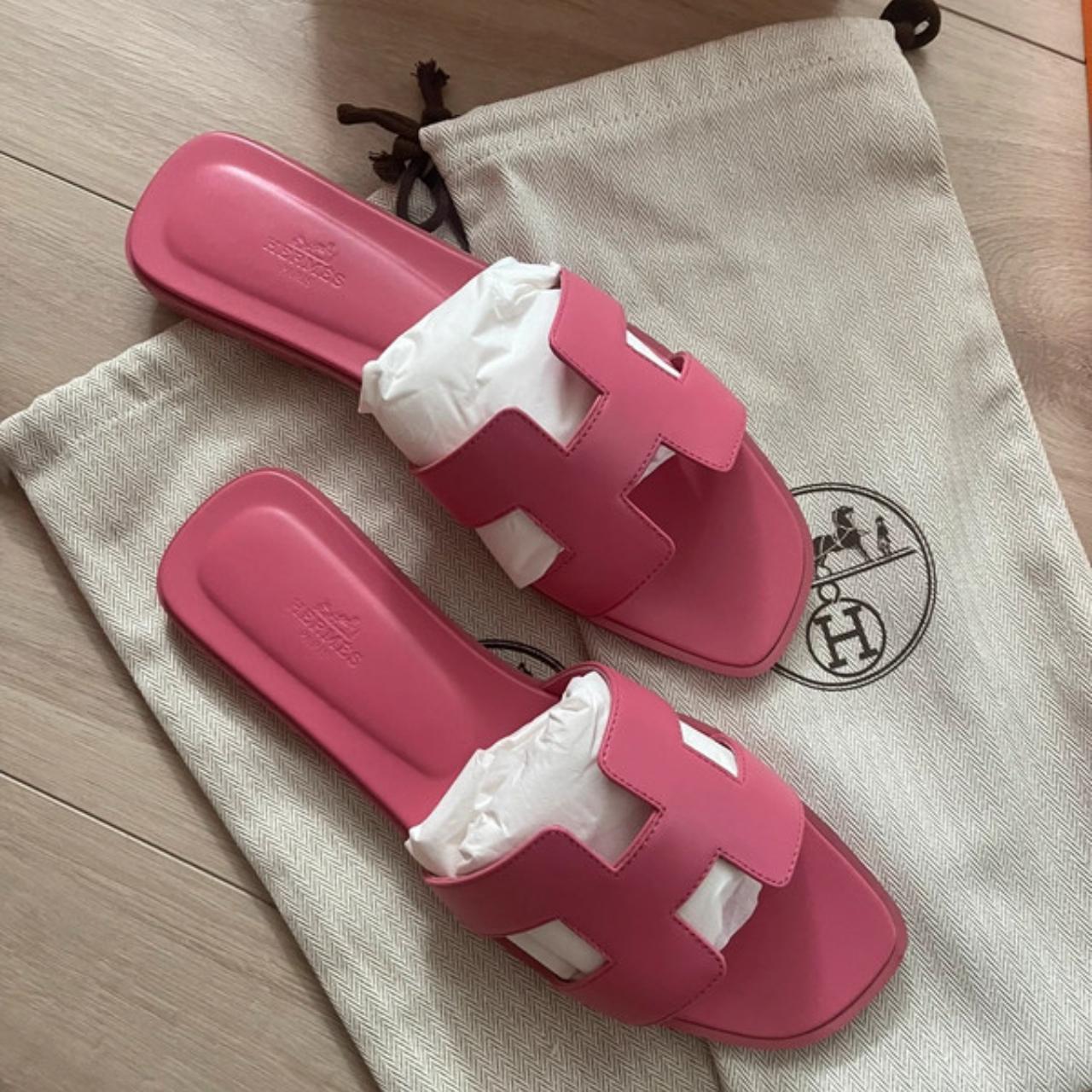 Hermès Hermès Oran pink sandals Brand new