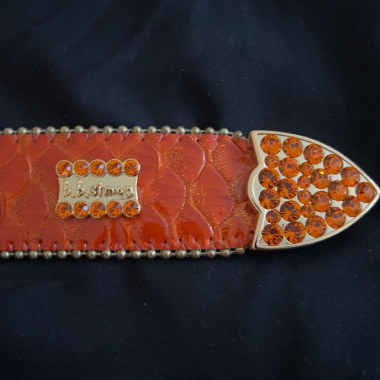 orange bb simon belt